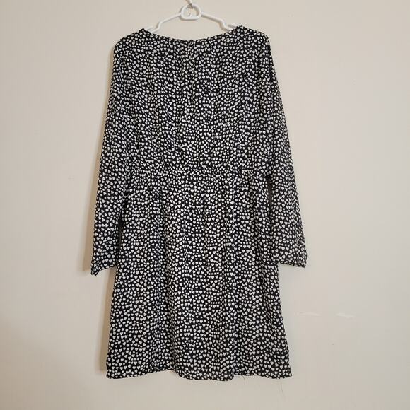 J. Crew Mercantile Tulip hem heart printed dress 14 - Picture 5 of 7